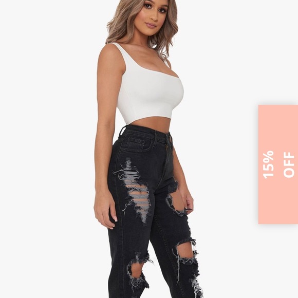 YSABEL GIRLFRIEND JEANS - Picture 3 of 3